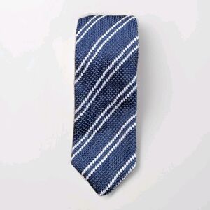 Classic Blue Striped Tie